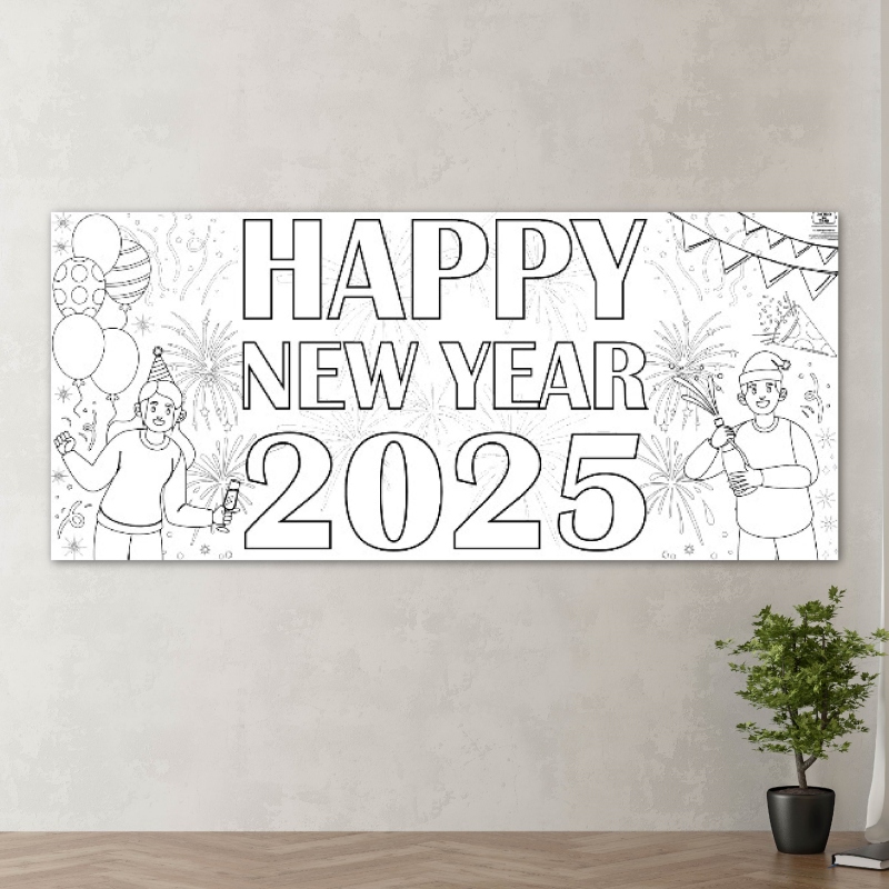 סילבסטר silvester 2025 הפעלה פעילות סילבסטר 2025 2 מטר כרזה