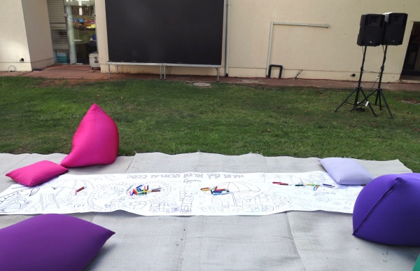 מנהלת רווחה קייטנה מקום עבודה פעילות הפעלה מתנה לילדי עובדים