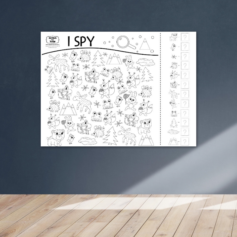 _פעילות חינוכית הפעלה בית ספר זיהוי חזותי_I SPY פעילות