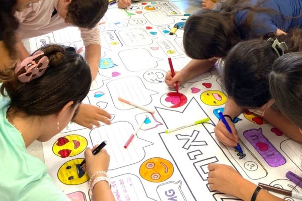 _פעילות היכרות ברוכים הבאים יצירה הפעלה בית ספר כיתה ז __ברוכים הבאים נעים להכיר יצירה בית ספר כיתה ז